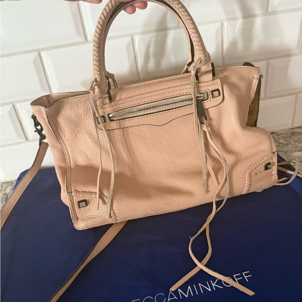 Rebecca Minkoff Beige Leather Satchel